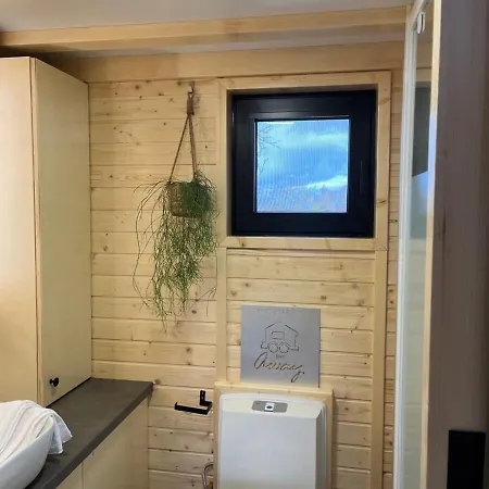 Willa Lisi Grun Tiny House By Tiny Away Sattledt Zewnętrze zdjęcie