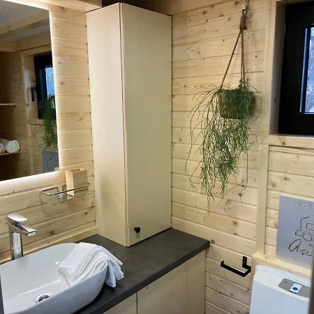 Willa Lisi Grun Tiny House By Tiny Away Sattledt Zewnętrze zdjęcie