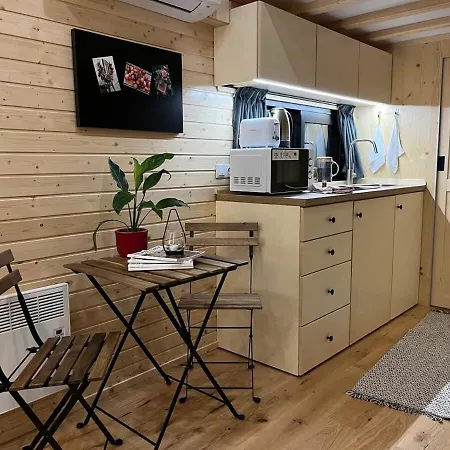 Willa Lisi Grun Tiny House By Tiny Away Sattledt Zewnętrze zdjęcie