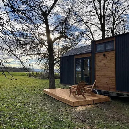 Willa Lisi Grun Tiny House By Tiny Away Sattledt Zewnętrze zdjęcie